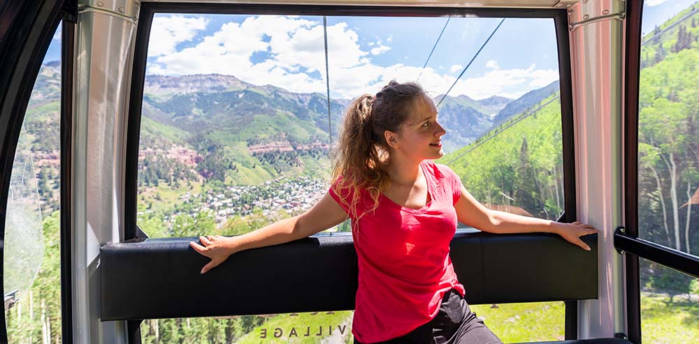 woman in Telluride, CO when you book your next luxury vacation rental with SilverStar Telluride