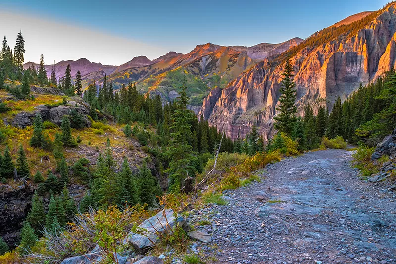 Mountain views in Telluride, CO when you book your next luxury vacation rental with SilverStar Telluride